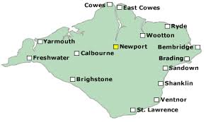 Isle of Wight Map